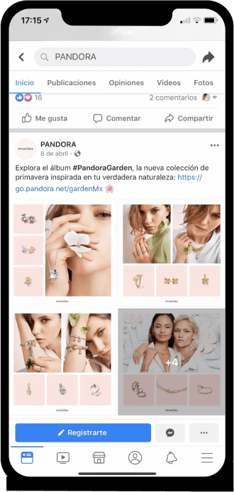 Pandora Mockups para Rrss